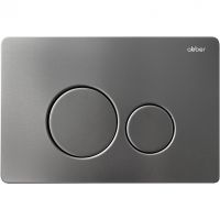 Клавиша смыва Abber AC0121NG Никель — фото 1, Кнопки смыва