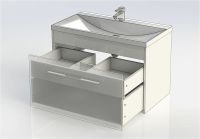 Товар: Тумба с раковиной Aquanet Августа 90 287695 подвесная Белая - фото 5 Тумба с раковиной Aquanet Августа 90 287695 подвесная Белая — фото 5, Тумбы с раковиной