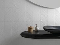 Керамическая плитка Peronda Ghent Silver Decor настенная 33,3х100 см — фото 2, Керамогранит