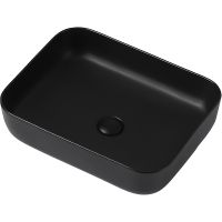 Товар: Раковина-чаша Abber Rechteck 50 AC2202MB Черная матовая - фото 2 Раковина-чаша Abber Rechteck 50 AC2202MB Черная матовая — фото 2, Раковины