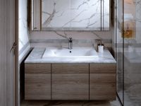 Раковина Paola Elegante 90 Белая глянцевая — фото 8, Раковины