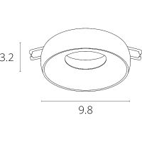 Товар: Встраиваемый светильник Artelamp Heze A6666PL-1BK Черный Золото - фото 4 Встраиваемый светильник Artelamp Heze A6666PL-1BK Черный Золото — фото 4, Точечные светильники