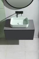 Тумба под раковину Allen Brau Infinity 85 1.21002.AM подвесная Антрацит матовый — фото 41, Тумбы под раковину