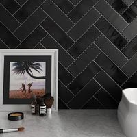 Керамическая плитка Equipe Village Black настенная 6,5х20 см — фото 2, Керамическая плитка