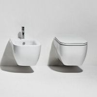 Унитаз Simas Henges HE18bi подвесной Белый без сиденья — фото 5, Подвесные унитазы