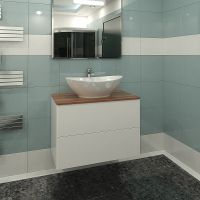 Тумба под раковину Orange Otto Ot-75TuWOOD подвесная Белый Ясень — фото 1, Тумбы под раковину