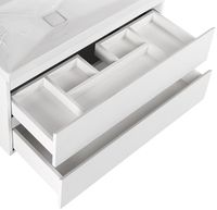 Тумба под раковину Cezares Molveno 80 MOLVENO-80-2C-SO-BG подвесная Bianco Ghiaccio — фото 5, Тумбы под раковину