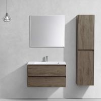 Тумба под раковину Vincea Luka 80 VMC-2L800RO подвесная R.Oak — фото 7, Тумбы под раковину