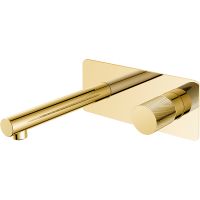 Смеситель для раковины Boheme Stick 125-GG.2 Золото — фото 1, Смесители