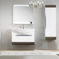 Товар: Раковина Кировит Стиль 850 Белая - фото 2 Раковина Кировит Стиль 850 Белая — фото 2, Раковины встраиваемые сверху