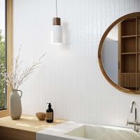 Товар: Керамическая плитка Vilar Albaro Ava white 928715 настенная 5х30 см - фото 3 Керамическая плитка Vilar Albaro Ava white 928715 настенная 5х30 см — фото 3, Керамическая плитка