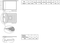 Душевой поддон из материала Flight Jacob Delafon Flight Neus 90x90 E66511-00 Белый — фото 6, Душевые поддоны