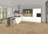 Ламинат Egger Kingsize 8/32 2V EPL012 Дуб Риллингтон темный 1292х327х8 мм — фото 3, Ламинат