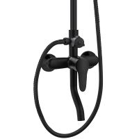 Товар: Душевая система Orange OneLife P01-911b Черная матовая - фото 3 Душевая система Orange OneLife P01-911b Черная матовая — фото 3, Душевое оборудование. Душевая программа