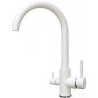 Смеситель для кухни Viko V-5144 Белый — фото 1, Смесители для кухни