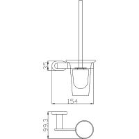 Товар: Ершик для унитаза Rav Slezak Yukon YUA0500CB Хром Белый - фото 2 Ершик для унитаза Rav Slezak Yukon YUA0500CB Хром Белый — фото 2, Ершики для унитаза