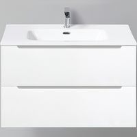 Тумба под раковину BelBagno Etna 70 ETNA-700-2C-SO-BO-P подвесная Bianco Opaco — фото 1, Тумбы под раковину