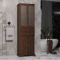 Товар: Шкаф пенал Opadiris Риспекто 60 00-00005844 Орех антикварный - фото 2 Шкаф пенал Opadiris Риспекто 60 00-00005844 Орех антикварный — фото 2, Мебель для ванной