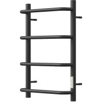 Электрический полотенцесушитель Point Ника PN08846B П4 400x600 диммер справа Черный — фото 2, Электрические полотенцесушители