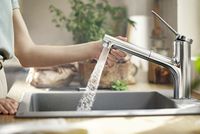 Смеситель для кухни Hansgrohe Zesis M33 74800000 Хром — фото 7, Смесители для кухни