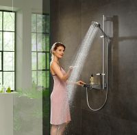 Смеситель для душа Hansgrohe Ecostat Select 13171000 с термостатом Хром — фото 11, Смеситель для душа