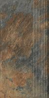 Ступень Ceramika Paradyz Ardis Rust Stopnica Prosta Struktura Mat 30х60 см — фото 2, Ступени и клинкер