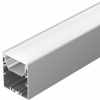 Профиль алюминиевый Arlight Line 028993 накладной/подвесной Серебристый — фото 1, Профили для светодиодных лент