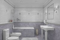 Керамическая плитка Laparet Afina тёмно-серый настенная 08-01-06-425 20х40 см — фото 2, Керамическая плитка