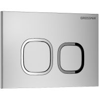 Товар: Клавиша смыва Grossman Cosmo 700.K31.02.110.110 Хром матовый - фото 2 Клавиша смыва Grossman Cosmo 700.K31.02.110.110 Хром матовый — фото 2, Кнопки смыва