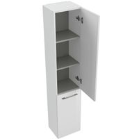 Товар: Шкаф пенал Cersanit Lara 30 SB-SL-LAR/Wh подвесной Белый - фото 4 Шкаф пенал Cersanit Lara 30 SB-SL-LAR/Wh подвесной Белый — фото 4, Мебель для ванной