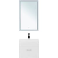 Комплект мебели для ванной Aquanet Нота 50 287699 подвесной Белый — фото 2, Комплекты мебели для ванной