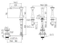 Смеситель для раковины Migliore Opera 27970 Хром — фото 4, Смесители