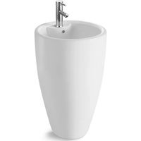 Раковина SantiLine 50 SL-4002 Белая — фото 1, Раковины напольные