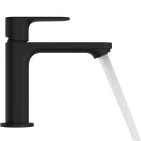 Смеситель для раковины Hansgrohe Rebris E Черный матовый арт-72557670 — фото 2, Смесители для раковины