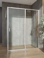 Товар: Душевой уголок Orange 150x80 E23-15080TCR профиль Хром стекло прозрачное - фото 3 Душевой уголок Orange 150x80 E23-15080TCR профиль Хром стекло прозрачное — фото 3, Душевые уголки