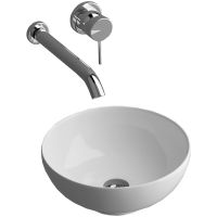 Раковина-чаша Grossman 32 GR-3021 Белая — фото 1, Раковины накладные