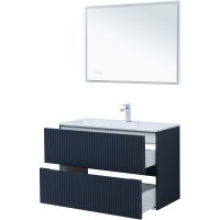 Тумба под раковину Aquanet Джейн 100 313304 подвесная Маренго — фото 11, Тумбы под раковину