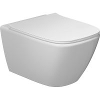 Унитаз STWORKI Карлстад 5610 подвесной с сиденьем Микролифт — фото 1, Подвесные унитазы