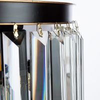 Товар: Настенный светильник Divinare Nova 3001/01 AP-2 Прозрачный Черный - фото 2 Настенный светильник Divinare Nova 3001/01 AP-2 Прозрачный Черный — фото 2, Бра