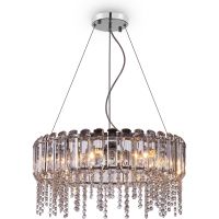 Товар: Люстра Maytoni Neoclassic Hail MOD097PL-08CH Прозрачная Хром - фото 3 Люстра Maytoni Neoclassic Hail MOD097PL-08CH Прозрачная Хром — фото 3, Люстры