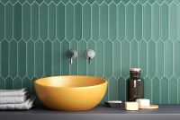 Керамическая плитка Equipe Lanse Viridian 27485 настенная 5x25 см — фото 4, Керамическая плитка