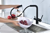 Смеситель для кухни Paulmark Serpentine Se213222-401 Антрацит — фото 13, Смесители для кухни