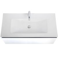 Товар: Тумба под раковину Art&Max Latina 100 AM-Latina-1000-1C-SO-BM подвесная Белая матовая - фото 5 Тумба под раковину Art&Max Latina 100 AM-Latina-1000-1C-SO-BM подвесная Белая матовая — фото 5, Мебель для ванной