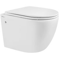 Унитаз Abber Bequem AC1103 подвесной Белый с сиденьем Микролифт — фото 1, Подвесные унитазы