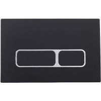 Клавиша смыва Sintesi SIN-FB-ASB-505 Черная — фото 1, Кнопки смыва