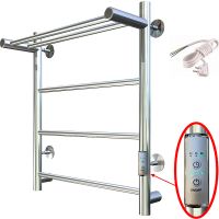 Электрический полотенцесушитель Тругор Аспект Пэк СП 1 П 60x40 с полкой Хром — фото 1, Электрические полотенцесушители