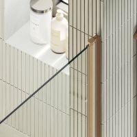 Товар: Душевая дверь Maybah Glass MGD-809-2 900x1980 на монопетле Бронза стекло прозрачное - фото 5 Душевая дверь Maybah Glass MGD-809-2 900x1980 на монопетле Бронза стекло прозрачное — фото 5, Душевые двери в нишу