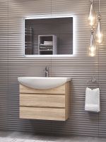 Зеркало Vigo Wing Classic 80 z.WIN.80.Classic с подсветкой с сенсорным выключателем — фото 3, Зеркала в ванную комнату