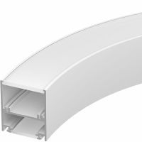 Профиль алюминиевый Arlight 032694 подвесной для радиусных светильников Белый — фото 1, Профили для светодиодных лент