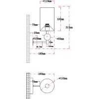 Товар: Настенный светильник Artelamp Matar A4027AP-1PB Белый Полированная медь Прозрачный - фото 5 Настенный светильник Artelamp Matar A4027AP-1PB Белый Полированная медь Прозрачный — фото 5, Светильники